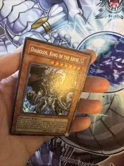 Yugioh Card - Diabolos, King Of The Abyss Secret Rare FOTB-EN061 1st Ed MP (WNU) - Image 5