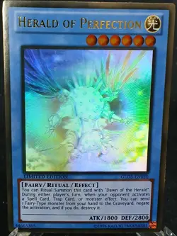 Yu-Gi-Oh! Herald of Perfection GLD5-EN030 GGR MP - Image 1