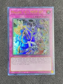 YuGiOh! - Maliss C MTP-07 CRBR-EN022 Ultra Rare 1st Edition Near Mint - Image 1