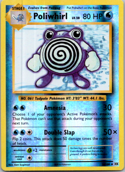 Poliwhirl - 24/108 - Pokemon Evolutions XY Reverse Holo Card - Image 1