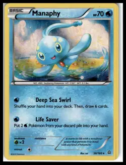 Manaphy #56/160 XY - Primal Clash Pokemon Card - Image 1