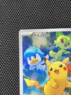 Pikachu 27 Svp Black Star Promos SVP027 Holo Promo TCG Full Art Pokemon Card - Image 2