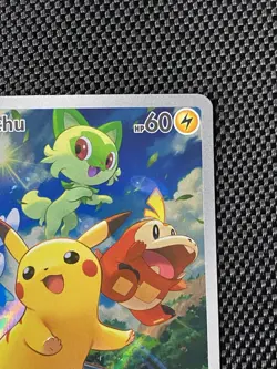 Pikachu 27 Svp Black Star Promos SVP027 Holo Promo TCG Full Art Pokemon Card - Image 3