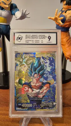 Dragonball Super Card DBS POWER OF Potara BT7-131 SCR 2019 Karte GiG 9 No PSA - Image 1