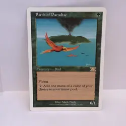 Birds of Paradise - Magic the Gathering MTG Classic 6th Edition # 217 - Image 1