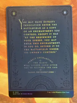 MTG Foil Reversible Showcase Estrid's Invocation SLD: The Fairest Drop of All! - Image 2