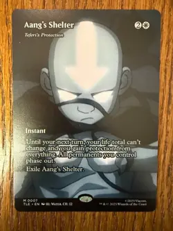 NONFOIL BORDERLESS Aang's Shelter - Avatar The Last Airbender NM - Image 1