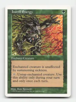 Instill Energy Fifth Edition # Magic the Gathering LP Uncommon - Image 1