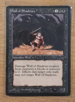 1994 MAGIC THE GATHERING LEGENDS WALL OF SHADOWS TD25 - Image 1