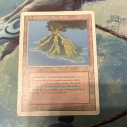 Magic: The Gathering Volcanic Island Revised Edition Rare - Image 1