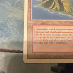 Magic: The Gathering Volcanic Island Revised Edition Rare - Image 5