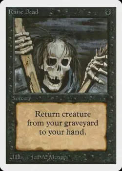 Raise Dead Unlimited HEAVY PLAY MTG Magic DNA GAMES - Image 1