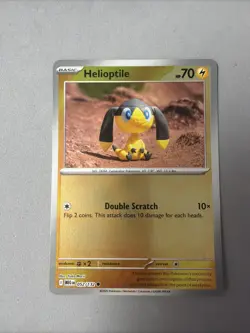 Pokemon TCG * Mega Evolution * 52/132 Helioptile REVERSE HOLO COMMON * FRESH PK - Image 1