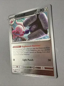 Pokemon TCG * Mega Evolution * 97/132 Tinkatuff REVERSE HOLO COMMON * FRESH PK - Image 2
