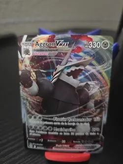 Pokemon TCG Aggron VMAX 097/172 SWSH Brilliant Stars Full Art Ultra Rare Holo - Image 1