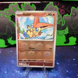 Victini Poke Ball Pattern Promo 012/086 Pokemon Sv: Black Bolt & White Flare - Image 1