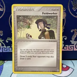 Pokemon Card - Fieldworker ( MEW ) Legend Maker 73/92 NM - Image 1