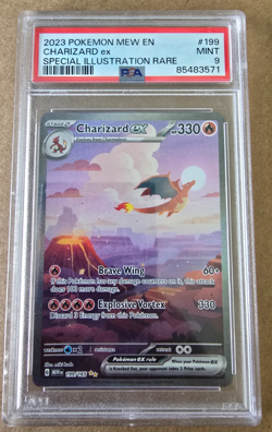 Pokemon TCG Charizard ex Scarlet & Violet-151 199/165 Holo Special Illustration - Image 1