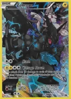 Damaged Zekrom - XY76 - Hoopa-EX Legendary Collection Promo - Holo Pokemon XY Pr - Image 1