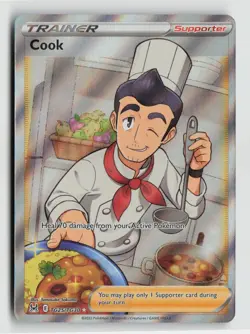 Pokemon - Cook - TG25/TG30 SWSH11: Lost Origin Trainer Gallery - Ultra Rare - NM - Image 1