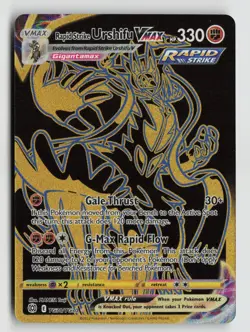 Pokemon - Rapid Strike Urshifu VMAX (Secret) - TG30/TG30 Brilliant Stars TG - NM - Image 1