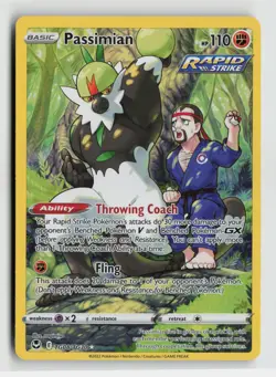 Pokemon - Passimian - TG08/TG30 SWSH12: Silver Tempest Trainer Gallery - NM - Image 1