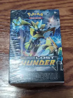 Lost Thunder Build and Battle Box Prerelease Sun & Moon Pokemon Sealed Brand New - Image 1
