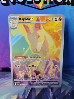 Rapidash 189/182 – NM – Illustration Rare – Pokemon TCG Destined Rivals 2025 - Image 1