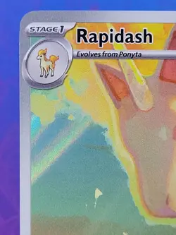 Rapidash 189/182 – NM – Illustration Rare – Pokemon TCG Destined Rivals 2025 - Image 2