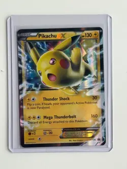 Pokemon TCG Pikachu EX XY174 XY Holo Promo - Image 1