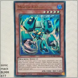 Motor Kaiser - BLMM-EN028 - Ultra Rare 1st Edition Yugioh - Image 1