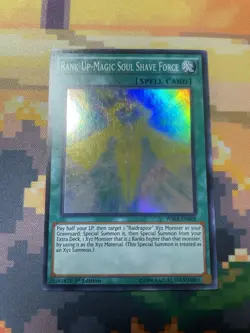 Rank-Up-Magic Soul Shave Force [1st Edition] | WIRA-EN028 | YuGiOh Wing Raiders - Image 1