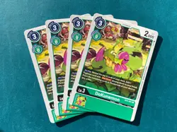 DoKunemon BT4-051 Playset Great Legend Digimon Card Game x4 - Image 1