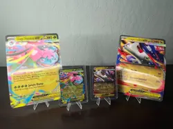 Mega Venusaur ex 013 & Mega Latias ex 011 Promo + Jumbo Card Lot (4) NM - Image 1