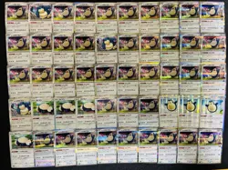 100 Snorlax R Holo Half Arts Lot Set Pokemon Japanese Cards W568 - Image 2