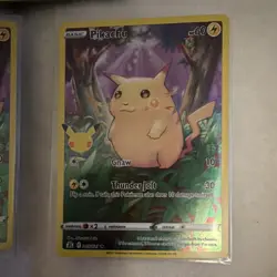 Pokemon TCG Holo Base Set Celebrations 3 Card Lot Venusaur Pikachu - Image 2