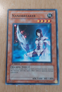 1st Edition Nanobreaker EEN-EN018 YuGiOh card (LP) - Image 2