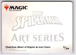MTG Chameleon, Master of Disguise Art Card (Gold-Stamped Signature) S 5 NM - Image 2