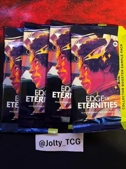 Edge of Eternities - MTG - Collector Booster SAMPLE PACK - NEW Sealed - Image 1