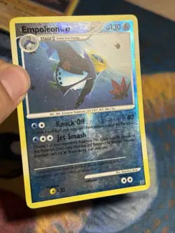 Empoleon 26/127 Reverse Holo Rare Platinum Pokemon Card - Image 3