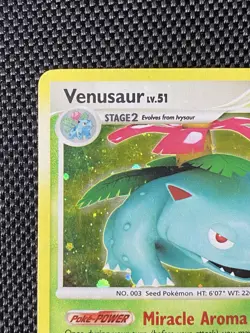 Venusaur 20/132 Holo Bleed Error Secret Wonders Pokemon TCG LP/MP - Image 2