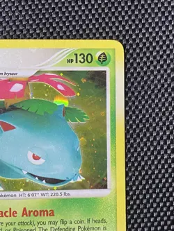 Venusaur 20/132 Holo Bleed Error Secret Wonders Pokemon TCG LP/MP - Image 3