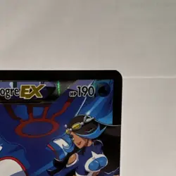 Pokemon Team Aqua's Kyogre EX 6/34 Double Crisis Ultra Rare Full Art Holo 🔥 - Image 3