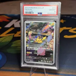 PSA GEM MINT 10 Pikachu 173/165 Sv2a: Pokemon Card 151 Holo (Japanese) - Image 1