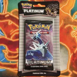 Pokemon Platinum Base Blister Booster Pack Dialga Art NEW Sealed - Image 1