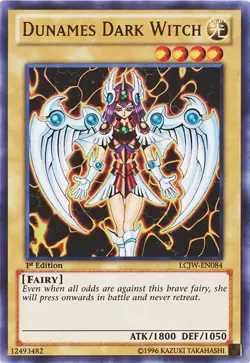 Moderately Played, English Yu Gi Oh Dunames Dark Witch - LCJW-EN084 - Ultra Rare - Image 1