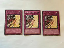 3X Assault Slash CRMS-EN074 x3 Yugioh Yu Gi Oh! 3 Playset Mixed - Image 1