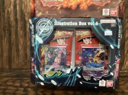 One Piece TCG Illustration Box Vol 5 and Vol 6 BUNDLE SEALED Free Shipping - Image 3