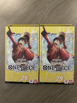 (Lot Of 2) One Piece Egghead Starter Deck [ST-29] English | BRAND NEW SEALED - Image 1