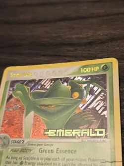 Pokemon Sceptile TCG Card EX: Emerald Stamped Holo Rare 10/106 HP (Ungraded) - Image 2